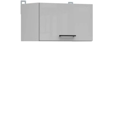 Wall cabinet JUNONA LINE GO/50/30 BRW light gray gloss